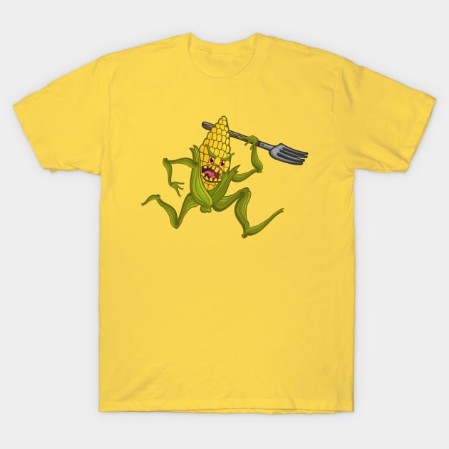 Genetically Modified Corn T-Shirt by deancoledesign